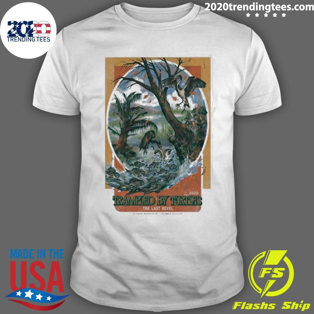 Trampled By Turtles Oct 9 2026 Tabernacle In Atlanta GA Poster Shirt Unisex T-shirt, Sweatshirt, Hoodie, Long Sleeve Tee - T-Shirt, Sweatshirt, Hoodie
