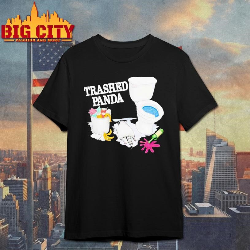 Trashed Panda Funny Drunk Raccoon Funny Shirt Unisex T-shirt, Sweatshirt, Hoodie, Long Sleeve Tee - T-Shirt, Sweatshirt, Hoodie