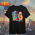 Trashy Christmas Raccoon Lights Shirt Unisex T-shirt, Sweatshirt, Hoodie, Long Sleeve Tee - T-Shirt, Sweatshirt, Hoodie