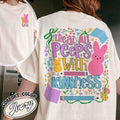 Treat All Peeps Kindness Shirt Custom Easter Shirt Easter Teacher Teachers Easter Day Shirt Teacher Bunny Shirt T-Shirts, Hoodie, Sweatshirt - T-Shirt, Sweatshirt, Hoodie