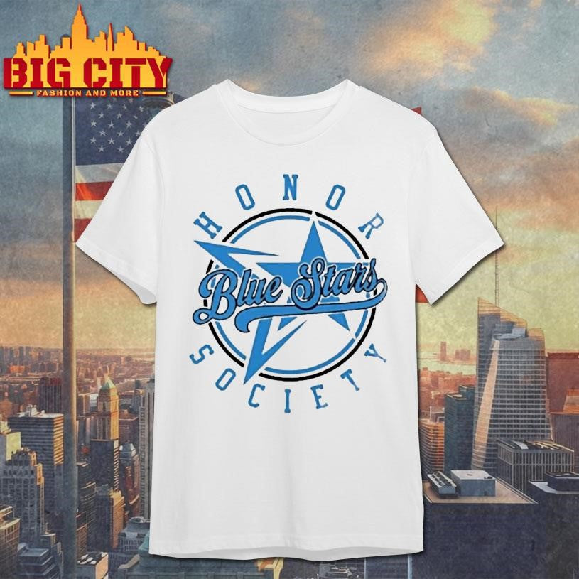 Treaty Oak Revival Blue Stars Honor Society Shirt Unisex T-shirt, Sweatshirt, Hoodie, Long Sleeve Tee - T-Shirt, Sweatshirt, Hoodie