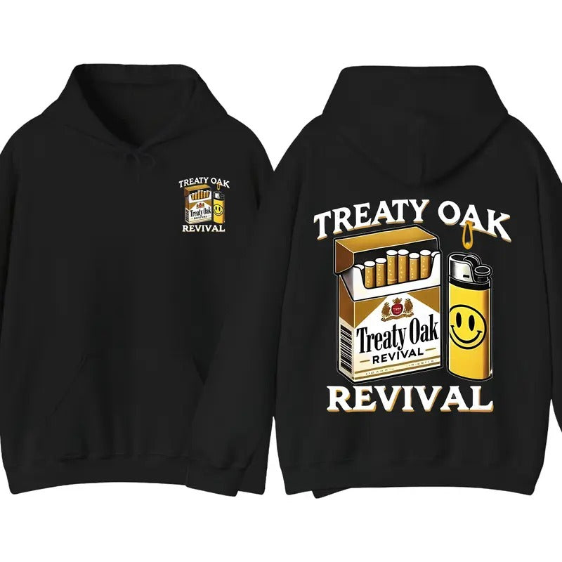 Treaty Oak Revival Cigarette Pack Crazy Music Fan T-Shirts, Hoodie, Sweatshirt - T-Shirt, Sweatshirt, Hoodie