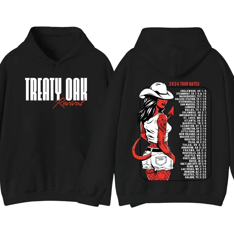 Treaty Oak Revival Tour 2024 Fan T-Shirts, Hoodie, Sweatshirt - T-Shirt, Sweatshirt, Hoodie