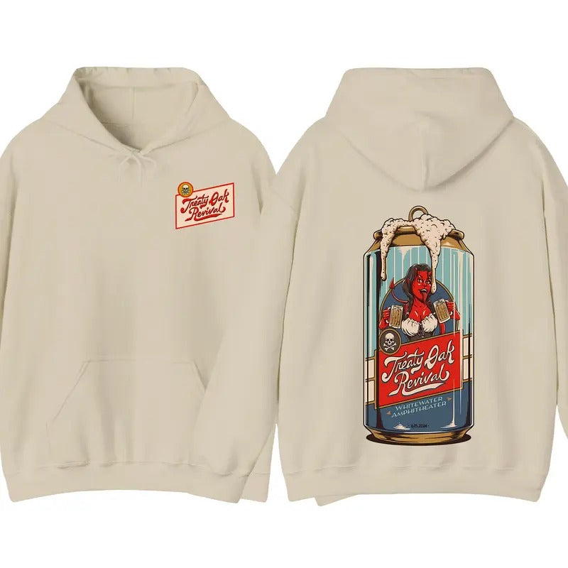 Treaty Oak Revival Whitewater Amphitheater Two Sides Crazy Music Fan T-Shirts, Hoodie, Sweatshirt - T-Shirt, Sweatshirt, Hoodie