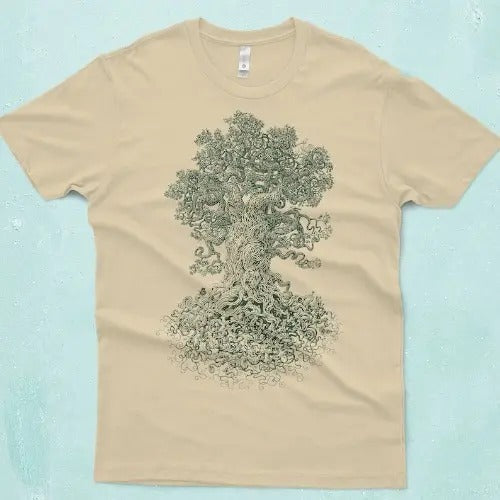 Tree Shirt Gnarled Tree Tree Life Scatterbrain Cool Made USA T-Shirts, Hoodie, Sweatshirt - T-Shirt, Sweatshirt, Hoodie