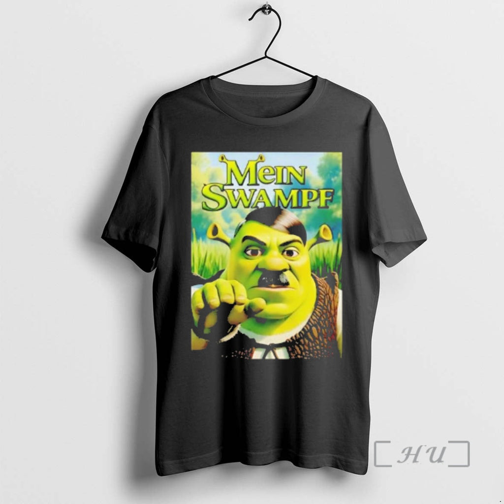 Trending Adolf Hitler Shrek Mein Swampf T-Shirts, Hoodie, Sweatshirt - T-Shirt, Sweatshirt, Hoodie