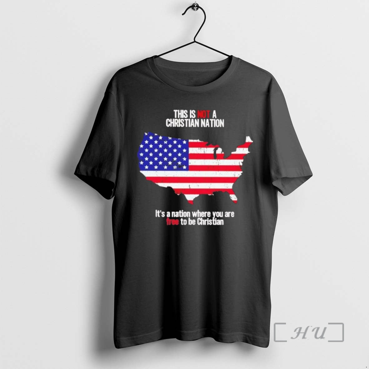 Trending America This Is Not Christian Nation Nation Where You Are Free T-Shirts, Hoodie, Sweatshirt - T-Shirt, Sweatshirt, Hoodie
