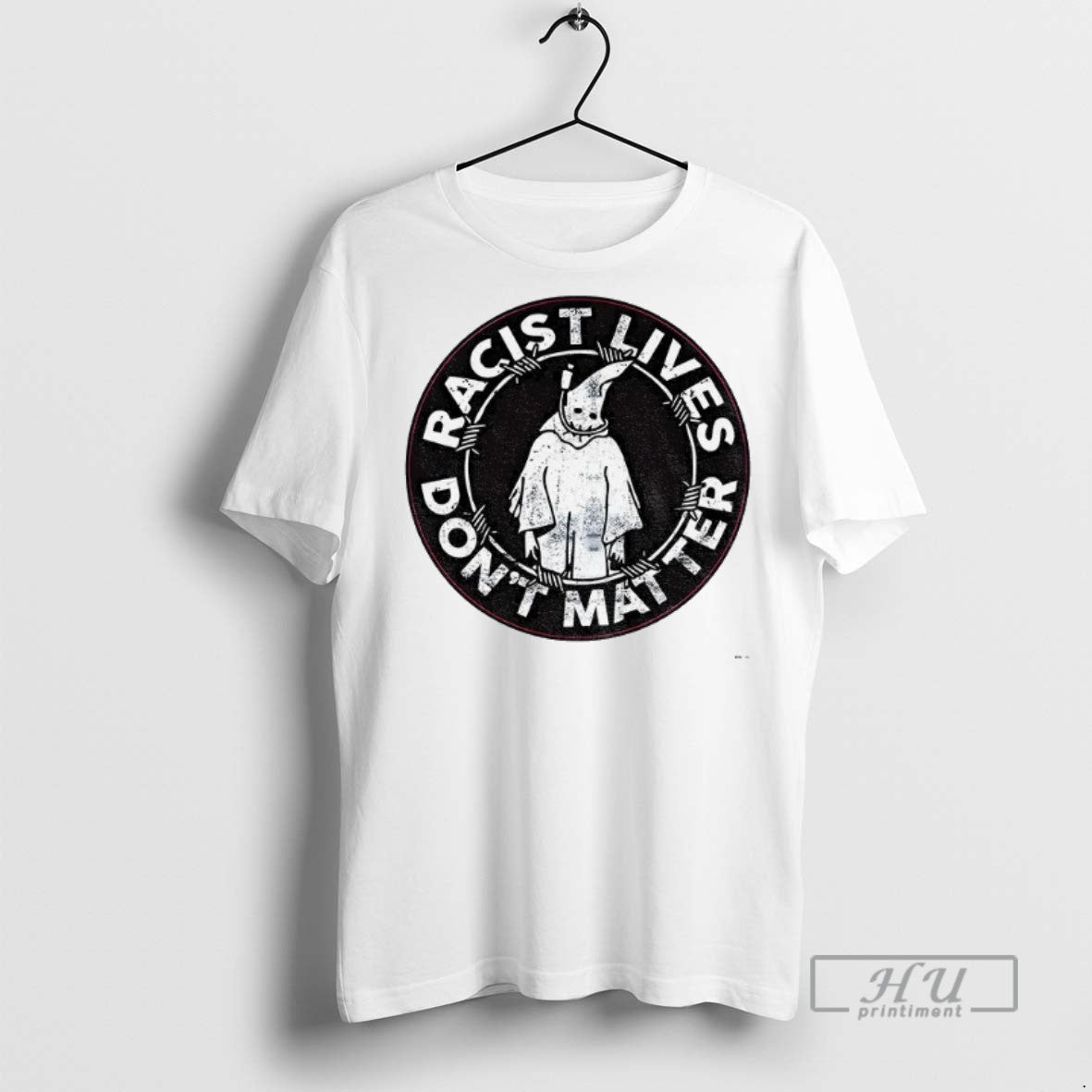 Trending Antifa Antifascist Racist Lives Dont Matter T Shirt Unisex T-shirt, Sweatshirt, Hoodie, Long Sleeve Tee - T-Shirt, Sweatshirt, Hoodie