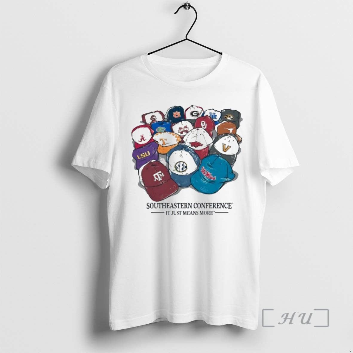 Trending Baseball Caps Sports Teams Southeastern Conference Just Means More T-Shirts, Hoodie, Sweatshirt - T-Shirt, Sweatshirt, Hoodie