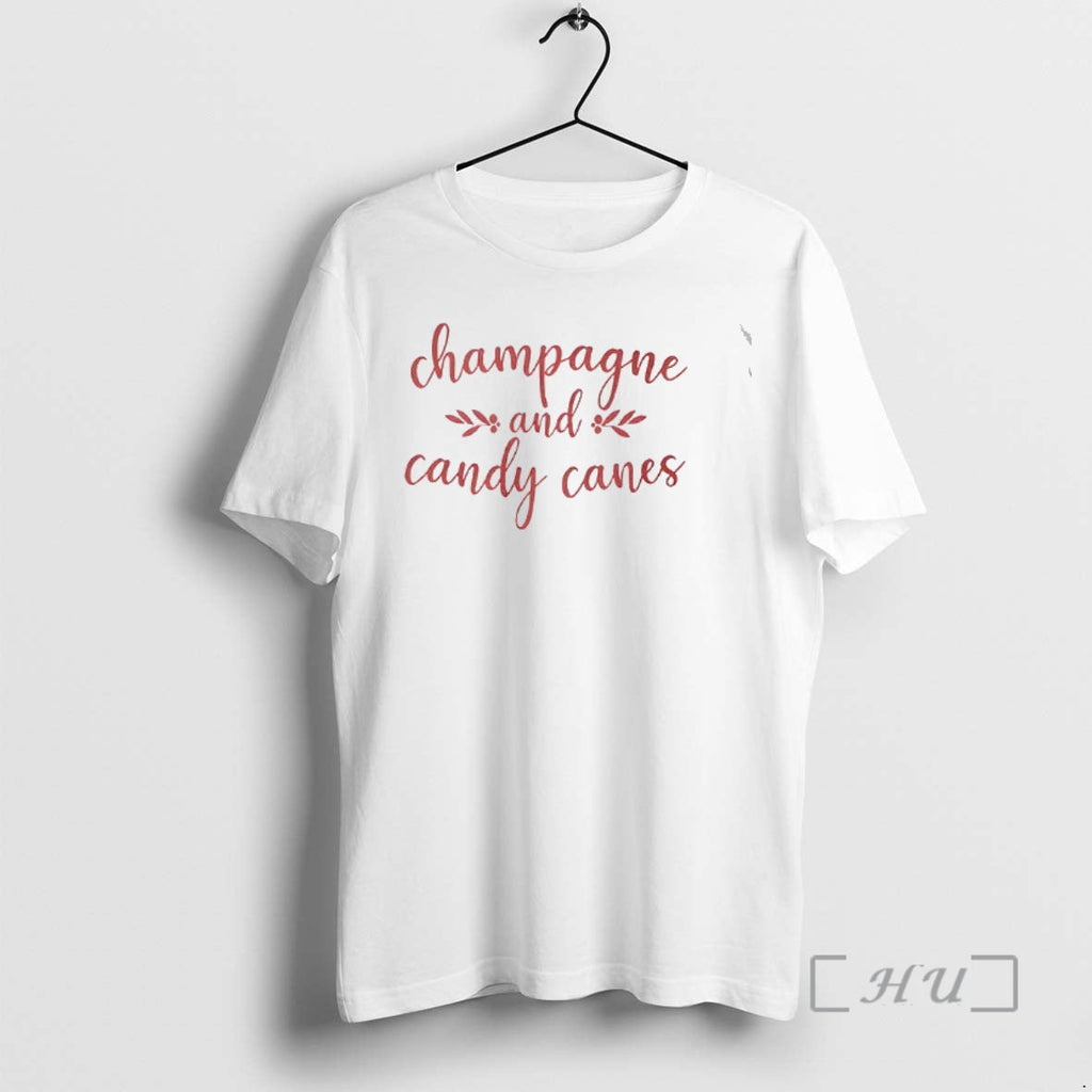 Trending Champagne Candy Canes T-Shirts, Hoodie, Sweatshirt - T-Shirt, Sweatshirt, Hoodie