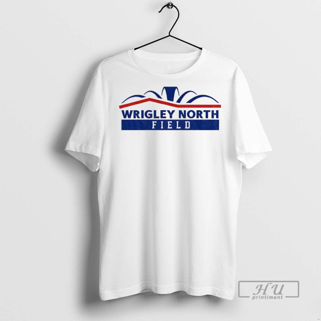 Trending Chicago Cubs Wrigley North Field Mlb Baseball 2025 T Shirt Unisex T-shirt, Sweatshirt, Hoodie, Long Sleeve Tee - T-Shirt, Sweatshirt, Hoodie