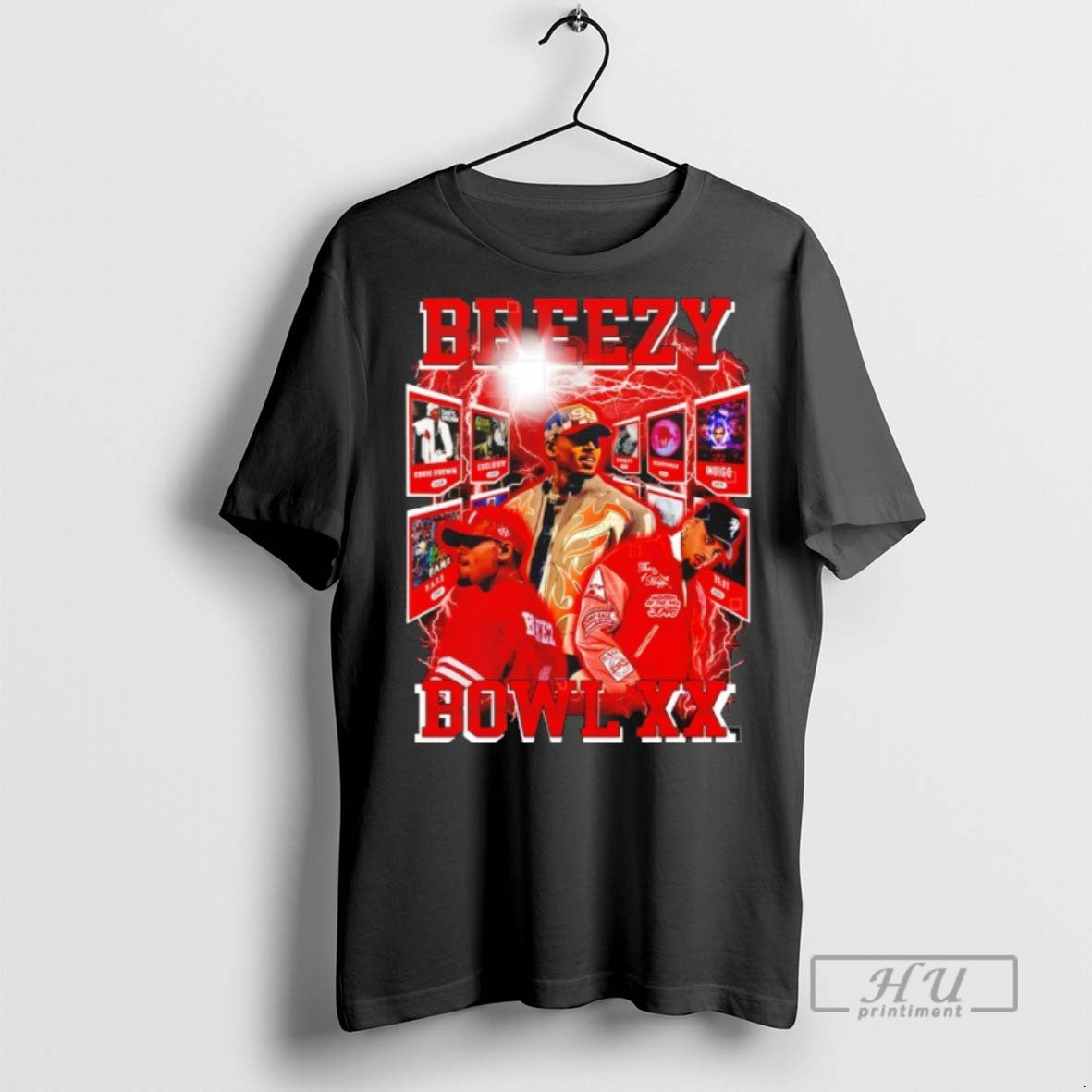 Trending Chris Brown Breezy Bowl Xx Tour 2025 Music Fan T Shirt Unisex T-shirt, Sweatshirt, Hoodie, Long Sleeve Tee - T-Shirt, Sweatshirt, Hoodie
