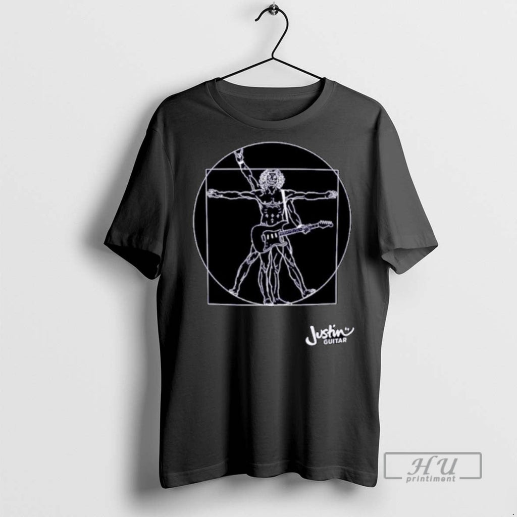 Trending Da Vinci Guitar Ornaments T Shirt Unisex T-shirt, Sweatshirt, Hoodie, Long Sleeve Tee - T-Shirt, Sweatshirt, Hoodie