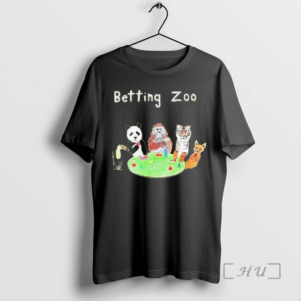 Trending Dave Portnoy Wearing Panda Gorilla Tiger Fox Betting Zoo T-Shirts, Hoodie, Sweatshirt - T-Shirt, Sweatshirt, Hoodie