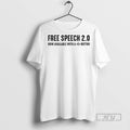 Trending Free Speech 2 T Shirt Unisex T-shirt, Sweatshirt, Hoodie, Long Sleeve Tee - T-Shirt, Sweatshirt, Hoodie