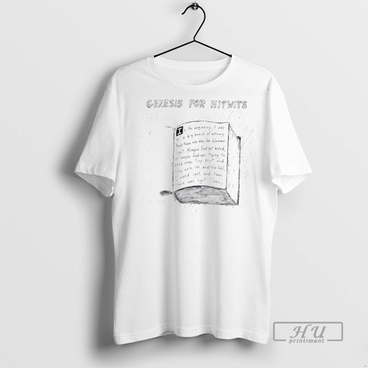 Trending Genesis For Nitwits Books Page T Shirt Unisex T-shirt, Sweatshirt, Hoodie, Long Sleeve Tee - T-Shirt, Sweatshirt, Hoodie