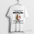 Trending Gnome I Told My Daughter Watch Her Attitude She Looked Me Merry T-Shirts, Hoodie, Sweatshirt - T-Shirt, Sweatshirt, Hoodie