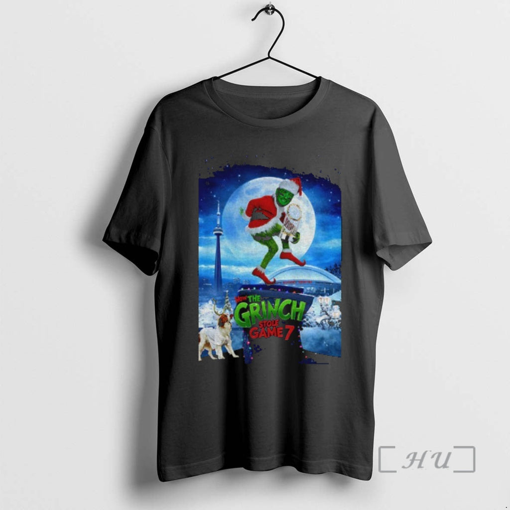 Trending Grinch How Grinch Stole Game 7 Merry T-Shirts, Hoodie, Sweatshirt - T-Shirt, Sweatshirt, Hoodie