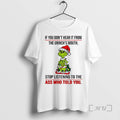 Trending Grinch Santa Im Not Perfect Daughter But My Crazy Dad Loves Me T-Shirts, Hoodie, Sweatshirt - T-Shirt, Sweatshirt, Hoodie
