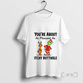 Trending Grinch Max Youre About As Pleasant As Itchy Butthole Merry T-Shirts, Hoodie, Sweatshirt - T-Shirt, Sweatshirt, Hoodie