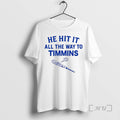 Trending He Hit All Way Timmins Bat Ball T-Shirts, Hoodie, Sweatshirt - T-Shirt, Sweatshirt, Hoodie