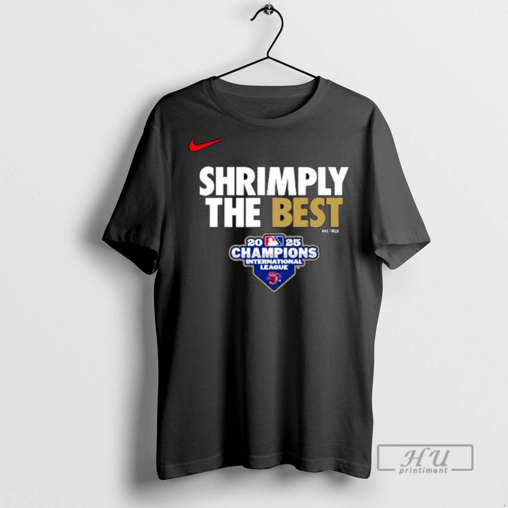 Trending Jacksonville Jumbo Shrimp Shrimply The Best 2025 Il Champions Velocity Ornaments T Shirt - T-Shirt, Sweatshirt, Hoodie
