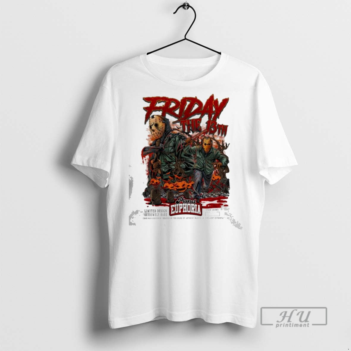 Trending Jason Vorheers Friday The 13th Jv Halloween 2025 T Shirt Unisex T-shirt, Sweatshirt, Hoodie, Long Sleeve Tee - T-Shirt, Sweatshirt, Hoodie