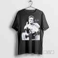 Trending Johnny Cash Middle Finger Signature T Shirt Unisex T-shirt, Sweatshirt, Hoodie, Long Sleeve Tee - T-Shirt, Sweatshirt, Hoodie