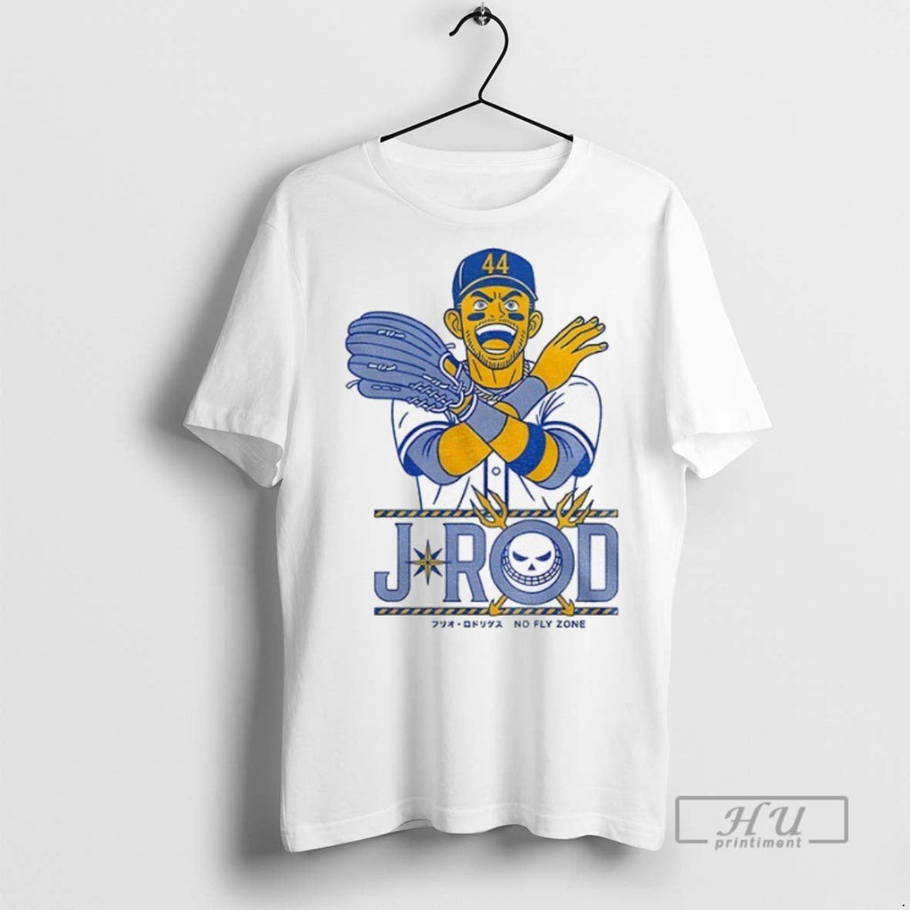 Trending Julio Rodriguez Seattle Mariners Mlb Baseball No Fly Zone T Shirt Unisex T-shirt, Sweatshirt, Hoodie, Long Sleeve Tee - T-Shirt, Sweatshirt, Hoodie