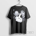 Trending Lotr Frodo And Gollum Partying Dank Middle Finger T Shirt Unisex T-shirt, Sweatshirt, Hoodie, Long Sleeve Tee - T-Shirt, Sweatshirt, Hoodie