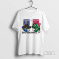 Trending Los Angeles Dodgers Vs Philadelphia Phillies 2025 Mlb National League Divisional Round Mascots - T-Shirt, Sweatshirt, Hoodie