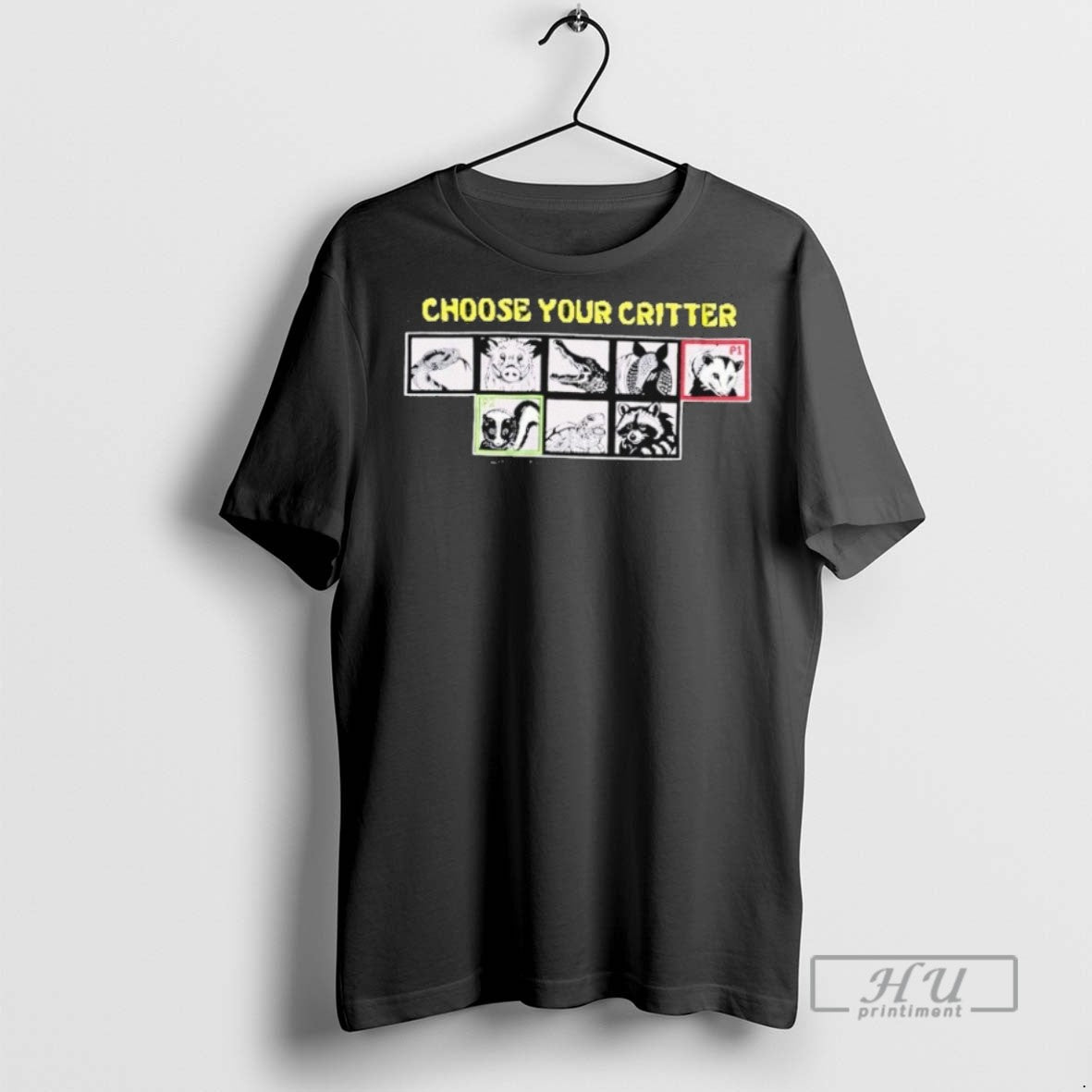 Trending Matt Mitchell Choose Your Critter T Shirt Unisex T-shirt, Sweatshirt, Hoodie, Long Sleeve Tee - T-Shirt, Sweatshirt, Hoodie
