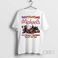 Trending Michaels Horror Film Hallothanksmas Its The Most Wonderful Time Of The Year Unisex T-shirt, Sweatshirt, Hoodie, Long Sleeve Tee - T-Shirt, Sweatshirt, Hoodie