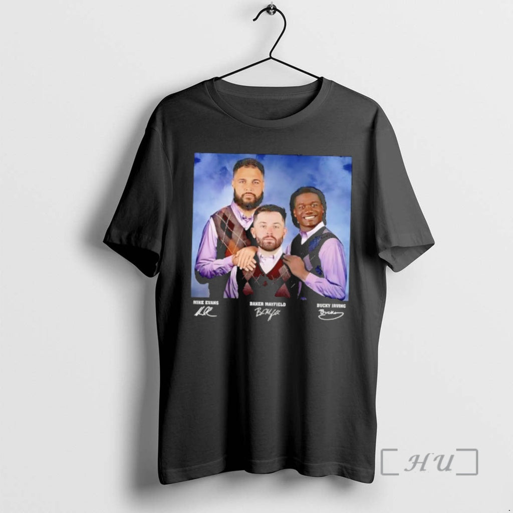 Trending Mike Evans Baker Mayfield Bucky Irving Football Tampa Bay Step Brothers T-Shirts, Hoodie, Sweatshirt - T-Shirt, Sweatshirt, Hoodie