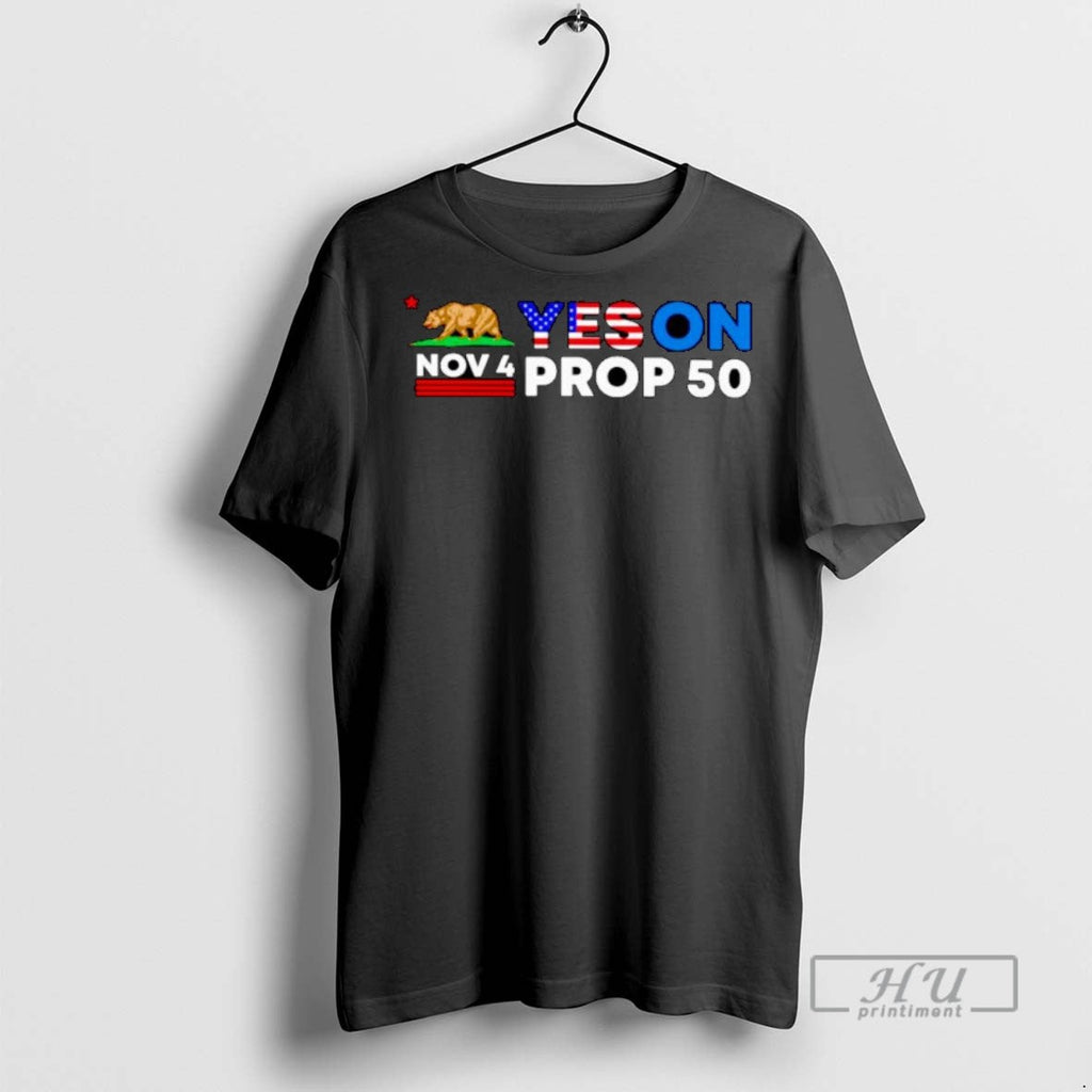 Trending Nov 4 Yes On Prop 50 Ornaments T Shirt Unisex T-shirt, Sweatshirt, Hoodie, Long Sleeve Tee - T-Shirt, Sweatshirt, Hoodie