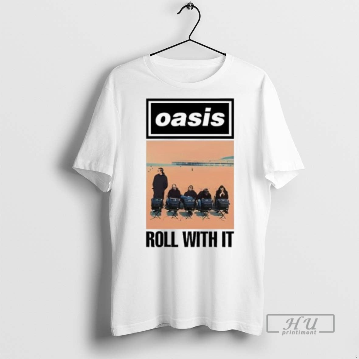 Trending Oasisinet Roll With It Single T Shirt Unisex T-shirt, Sweatshirt, Hoodie, Long Sleeve Tee - T-Shirt, Sweatshirt, Hoodie