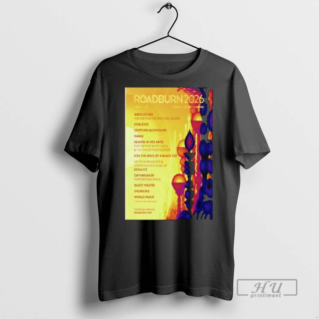 Trending Roadburn Tilburg The Netherlands Apr 16 19 2026 T Shirt Unisex T-shirt, Sweatshirt, Hoodie, Long Sleeve Tee - T-Shirt, Sweatshirt, Hoodie