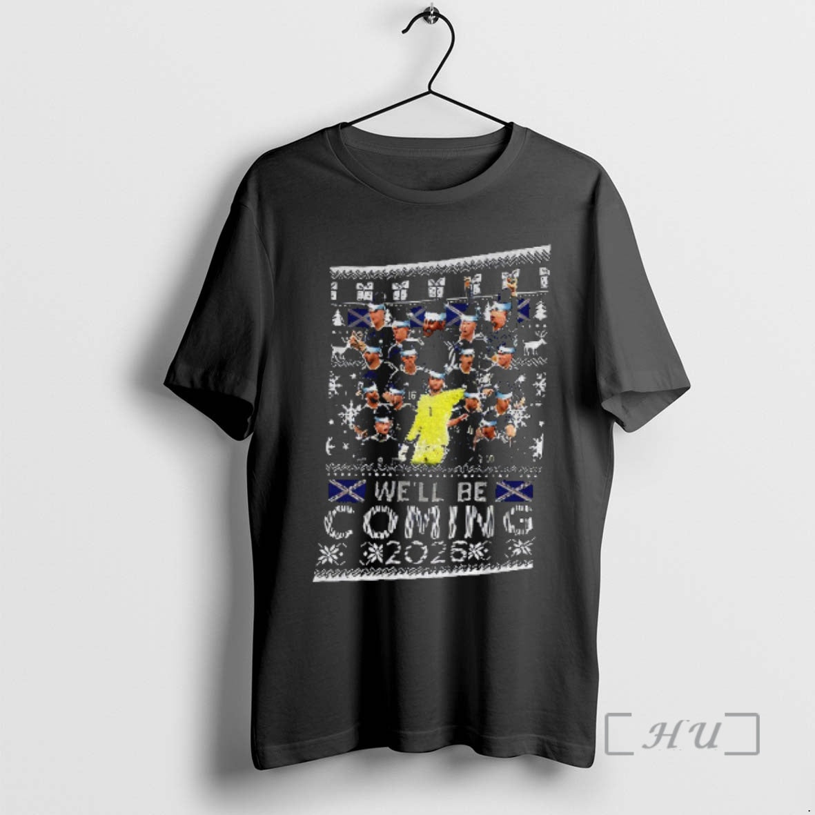 Trending Scotland Football Jumper Well Be Coming 2026 Navy World Cup 26 Scottish T-Shirts, Hoodie, Sweatshirt - T-Shirt, Sweatshirt, Hoodie