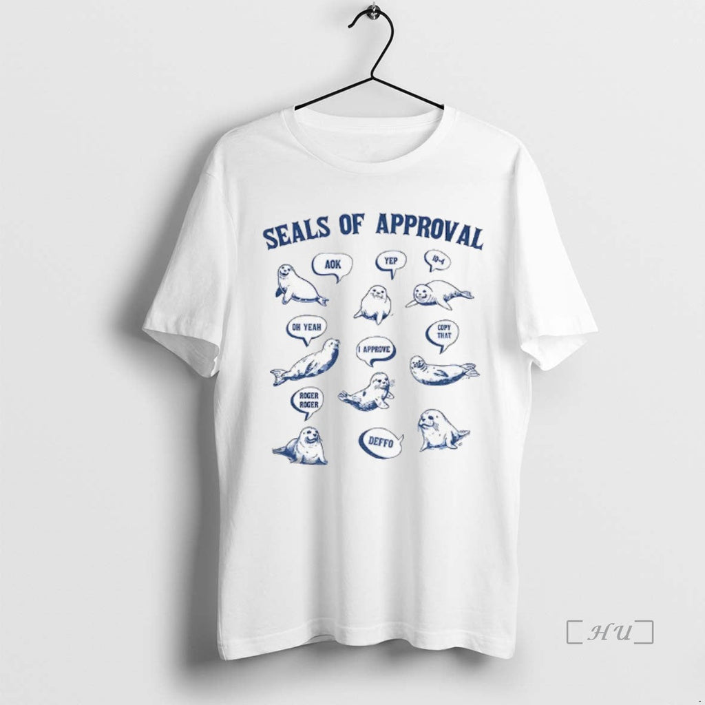 Trending Seals Approval Meme Aok Yep Oh Yeah I Approve Copy That Roger Deffo T-Shirts, Hoodie, Sweatshirt - T-Shirt, Sweatshirt, Hoodie