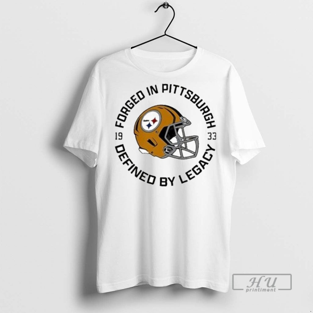 Trending Steelers Steel City Legacy Est 1933 Helmet T Shirt Unisex T-shirt, Sweatshirt, Hoodie, Long Sleeve Tee - T-Shirt, Sweatshirt, Hoodie