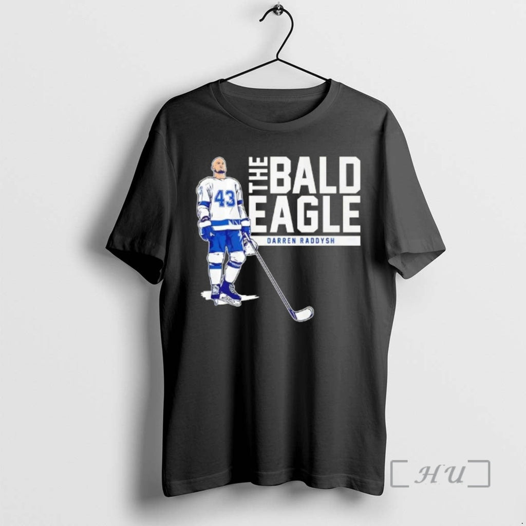 Trending Tampa Bay Lightning Hockey Darren Raddysh Bald Eagle T-Shirts, Hoodie, Sweatshirt - T-Shirt, Sweatshirt, Hoodie
