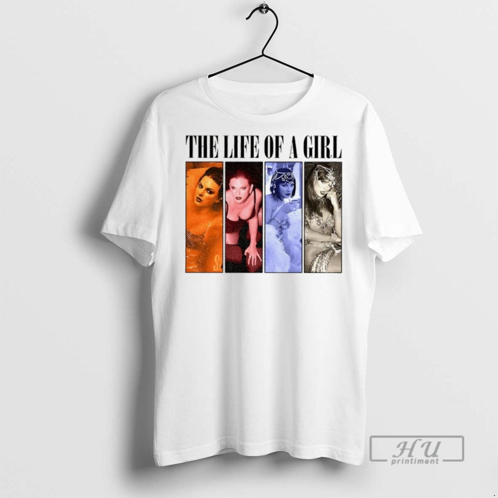 Trending Taylor The Life Of A Girl Eras Tour Gift For Fan T Shirt Unisex T-shirt, Sweatshirt, Hoodie, Long Sleeve Tee - T-Shirt, Sweatshirt, Hoodie