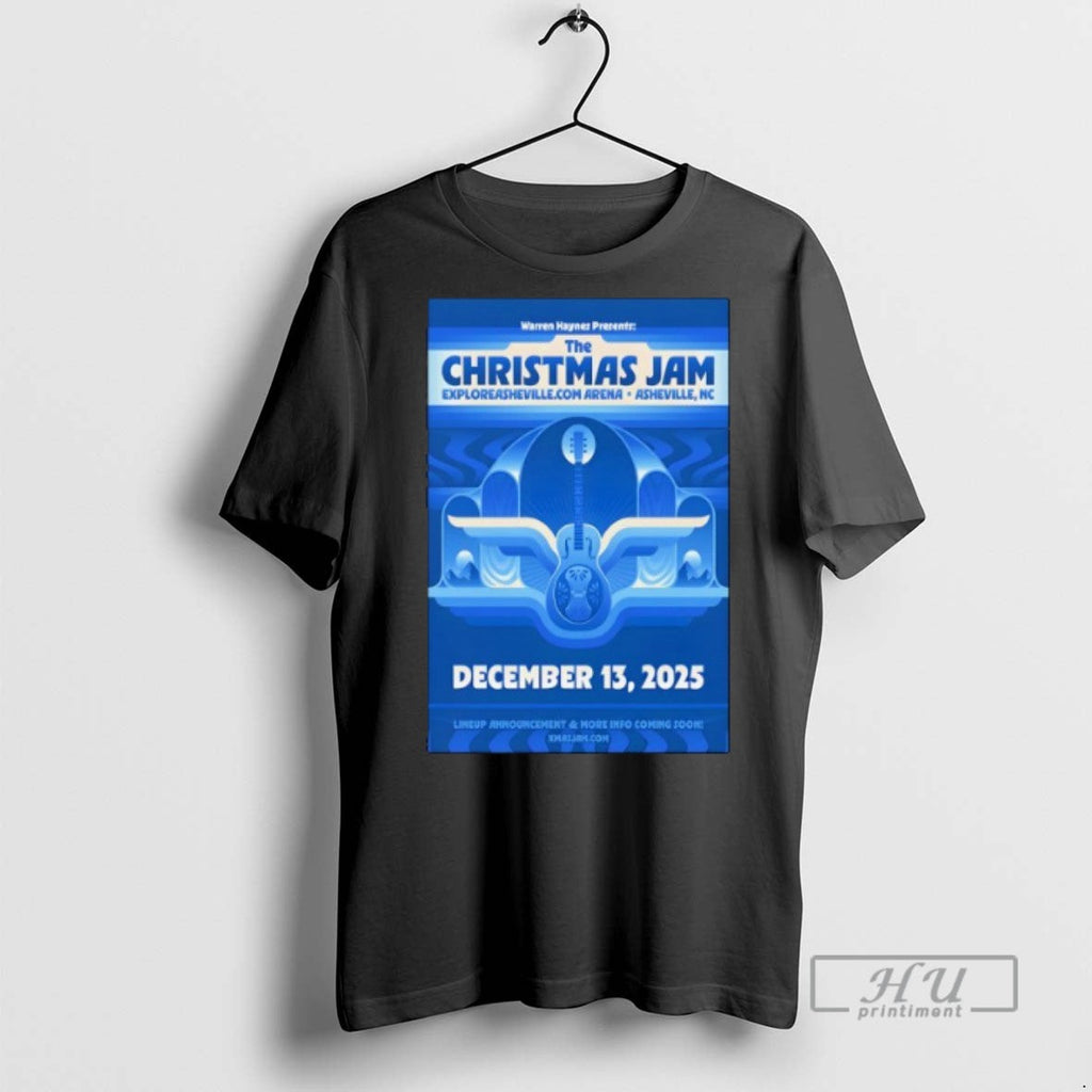 Trending The Christmas Jam Asheville Nc Event 2025 T Shirt Unisex T-shirt, Sweatshirt, Hoodie, Long Sleeve Tee - T-Shirt, Sweatshirt, Hoodie