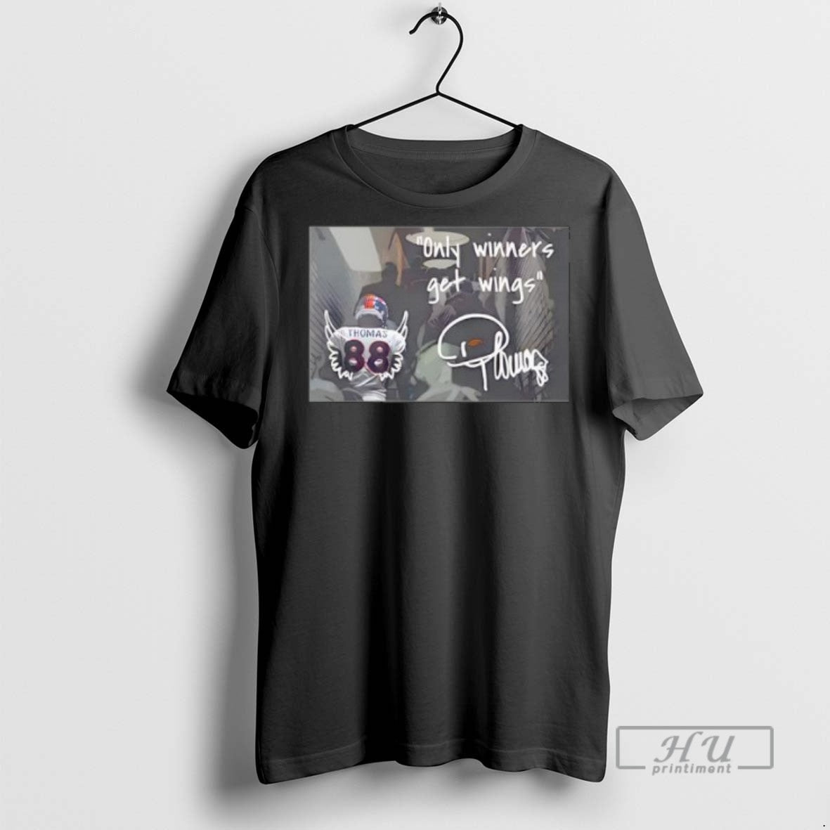 Trending Thomas 88 Only Winners Get Wings T Shirt Unisex T-shirt, Sweatshirt, Hoodie, Long Sleeve Tee - T-Shirt, Sweatshirt, Hoodie