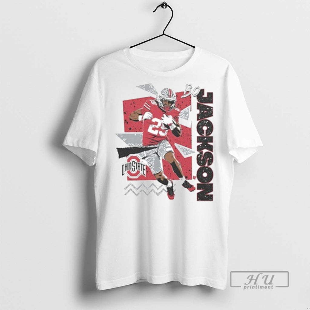 Trending Ohio State Football Bo Jackson 90s Style T Shirt Unisex T-shirt, Sweatshirt, Hoodie, Long Sleeve Tee - T-Shirt, Sweatshirt, Hoodie