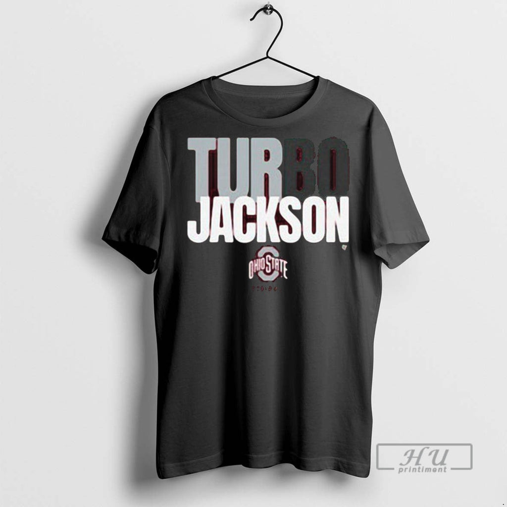 Trending Ohio State Football Bo Jackson Turbo T Shirt Unisex T-shirt, Sweatshirt, Hoodie, Long Sleeve Tee - T-Shirt, Sweatshirt, Hoodie