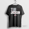 Trending Ohio State Football Bo Jackson Turbo T Shirt Unisex T-shirt, Sweatshirt, Hoodie, Long Sleeve Tee - T-Shirt, Sweatshirt, Hoodie