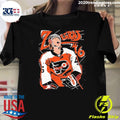 Trevor Zegras Screaming Philadelphia Flyers Shirt Unisex T-shirt, Sweatshirt, Hoodie, Long Sleeve Tee - T-Shirt, Sweatshirt, Hoodie