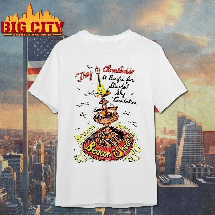 Trey Anastasio Band NYC Nov 28-30 2025 shirt Unisex T-shirt, Sweatshirt, Hoodie, Long Sleeve Tee - T-Shirt, Sweatshirt, Hoodie