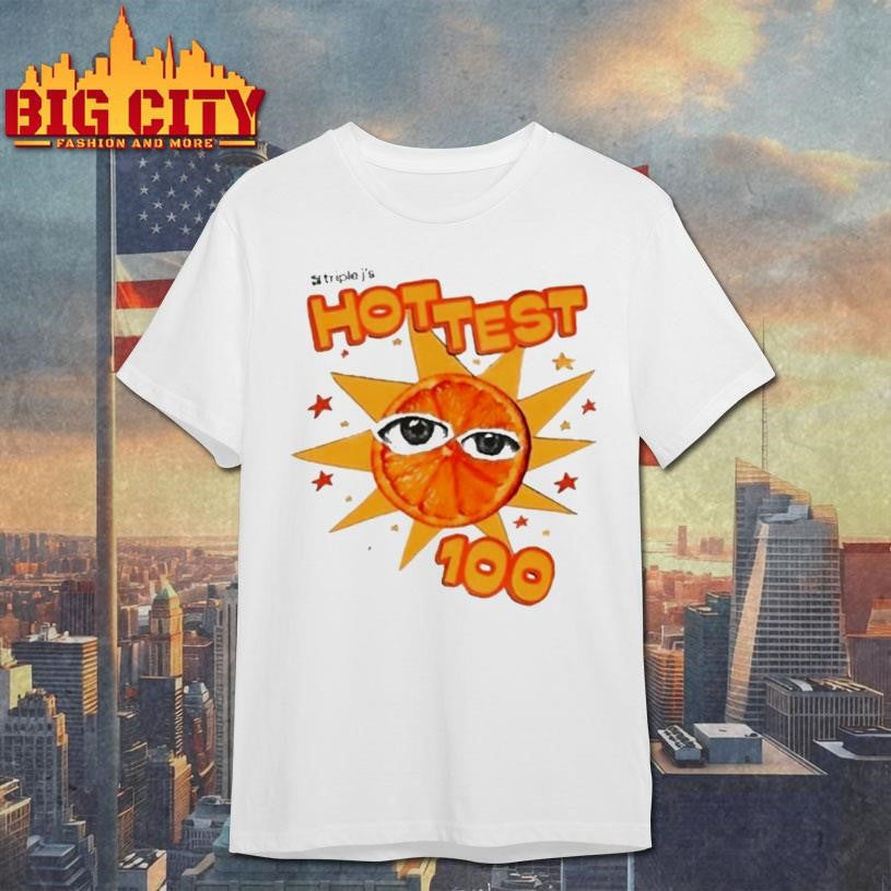 Triple J Hottest 100 2025 Shirt Unisex T-shirt, Sweatshirt, Hoodie, Long Sleeve Tee - T-Shirt, Sweatshirt, Hoodie